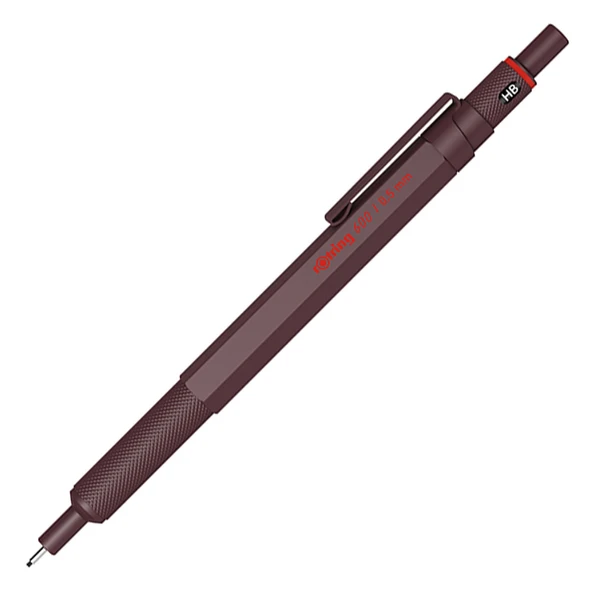 Rotring Versatil Kalem (Mekanik Kurşun Kalem) 600 Kahverengi 0.5 Mm 2204410 ürün görseli 1