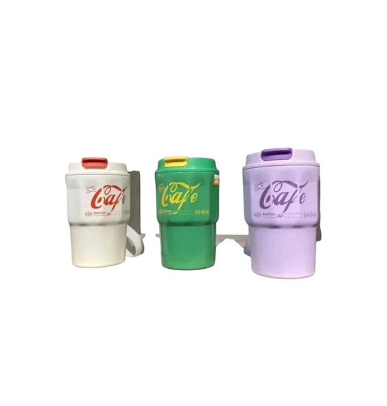 Vagon Life Shotay Paslanmaz Çelik Kahve Termosu 450 Ml Vgn8135 (Karışık Renk 1 Adet) ürün görseli 1