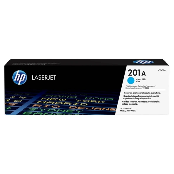 201A Cyan Mavi 1.400 Sayfa Toner Cf401A ürün görseli 1