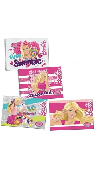 Gıpta Resim Defteri Spiralli 15 Yaprakp 35X50Cm Barbie 3-5453000-2011 Asorti ürün görseli 1