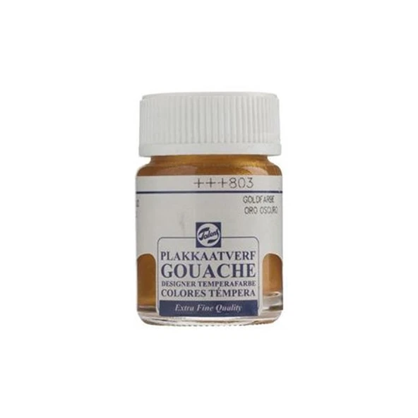Talens 803 Guaj Boya 16 Ml Deep Gold Derin Altın (10 Lu Paket) ürün görseli 1