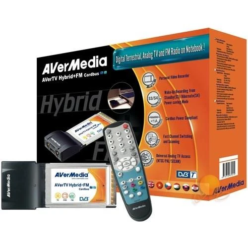 Aver Tv Hybrid+Fm Cardbus - Dvbt Hybrid Pcmcia Fm Tv Kartı ürün görseli 1