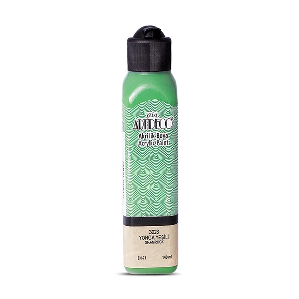 Artdeco Akrilik Boya 140 Ml Yonca Yeşil Y-070R-3023 ürün görseli 1