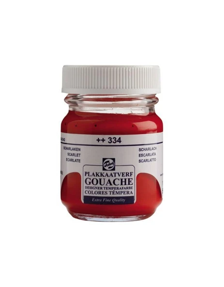 Talens 334 Guaj Boya 16 Ml Scarlet Kırmızı (10 Lu Paket) ürün görseli 1