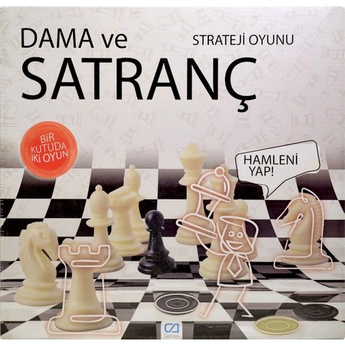 CA Games Dama ve Satranç Kutulu Oyun 5188 ürün görseli 1
