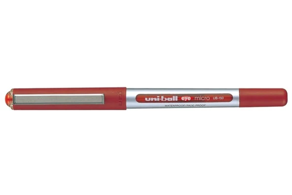 Uni-Ball Ub-150 Roller Kalem Eye Micro Bilye Uç 0.5 Mm Kırmızı (12 Li Kutu) ürün görseli 1