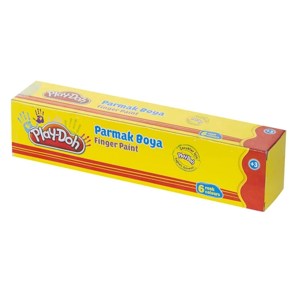 Play-Doh Parmak Boyası 6 Renk Birleşik 30 Ml. ürün görseli 1