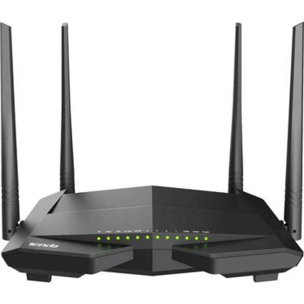 V12 867 Mbps 4 Port Adsl2+-Vdsl Kablosuz Fiber Modem 4 Anten ürün görseli 1