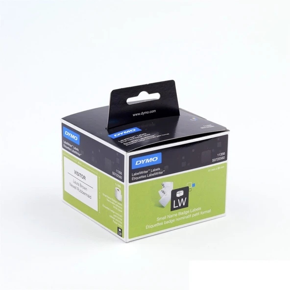 Lw İsim Kartı Etiketi 300 Adet 89X41 Mm 11356 S072560 ürün görseli 1