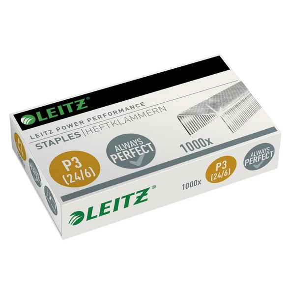 Leitz 5570 Zımba Teli 1000 Li 24/6 (20 Kutu) ürün görseli 1