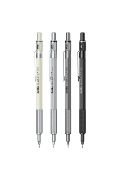 Scrikss Versatil Kalem Graph-X 0,7 Mm Metal Renkler 8690187386206 Karışık Renklerde 1 Adet ürün görseli 1