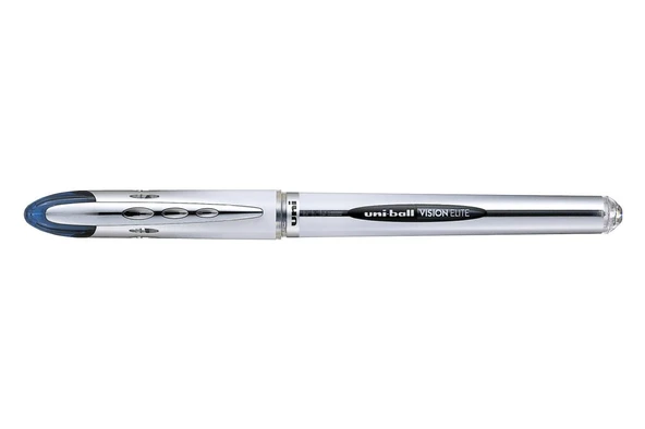 Uni-Ball Ub-200 Roller Kalem Vision Elite Bilye Uç 0.8 Mm Mavi Siyah (12 Li Kutu) ürün görseli 1