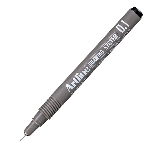 Artline Ek-231 Drawing System Çizim Kalemi 0.1 Mm Siyah (12 Li Kutu) ürün görseli 1