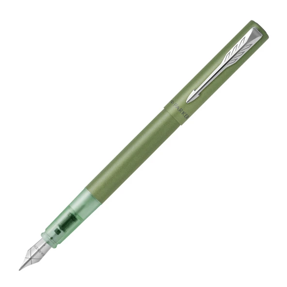 Parker Dolma Kalem Vector Xl M Uç Yeşil - Resim 2