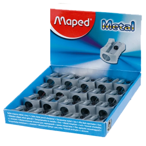 Maped Klasik Metal Kalemtraş Tek Delikli 506600 ürün görseli 1