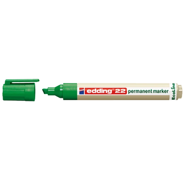 Edding E-2200 Yeşil Permanent Markör Kalemi ED220004 ürün görseli 1