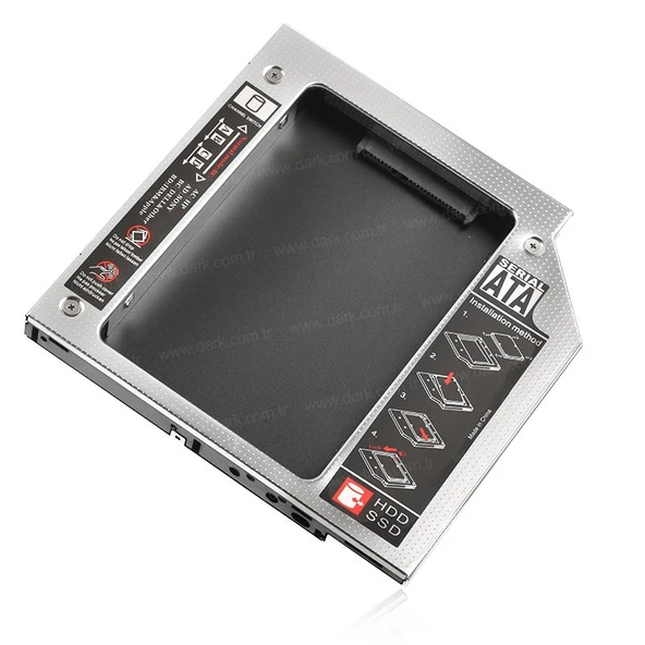 Storex X.Tray Notebook Optik Sürücü Sata Disk Yuvası Dönüştürücü (12.7Mm) Dk-Ac-Dsosd12 ürün görseli 1