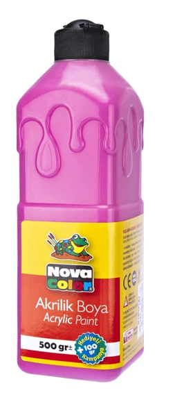 Nova Color Nc-390 Akrilik Boya Pembe 500 Gr. ürün görseli 1