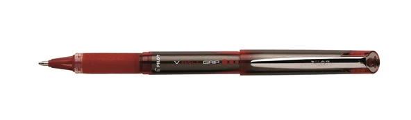 Pilot Bln-Vbg10 Roller Kalem V-Ball Grip Bilye Uç 1.0 Mm Kırmızı (12 Li Kutu) ürün görseli 1