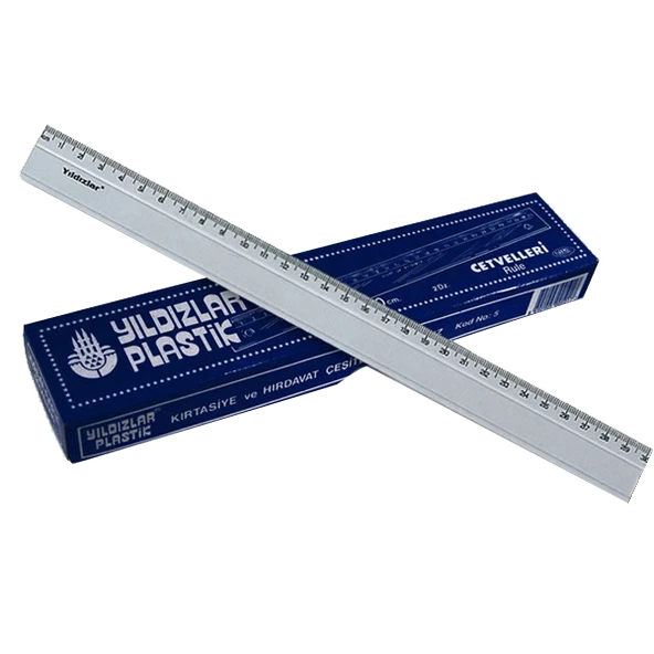 Yıldızlar Kod:005 Plastik Cetvel 30 Cm ürün görseli 1