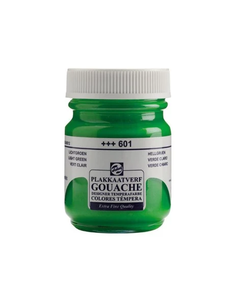 Talens 601 Guaj Boya 16 Ml Light Green (Açık Yeşil) (10 Lu Paket) ürün görseli 1