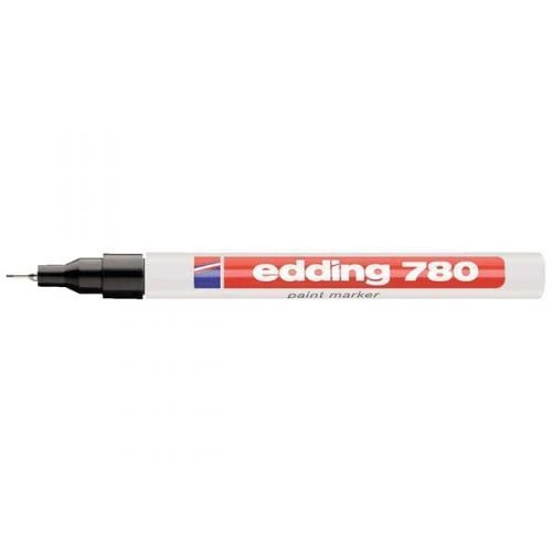 Edding 780 Markör Boya Kalemi 0.8 Mm Siyah Yuvarlak Uçlu (10 Lu Paket) ürün görseli 1
