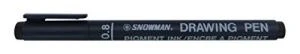 Snowman Ft-700D Teknik Çizim Kalemi Drawing Pen 0.8 Mm Siyah (12 Li Kutu) ürün görseli 1