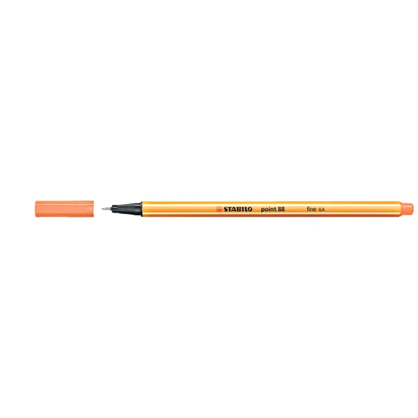 Stabilo 88/26 İnce Uçlu Keçeli Kalem 88 Point 0.4 Mm Kayısı (10 Lu Kutu) ürün görseli 1
