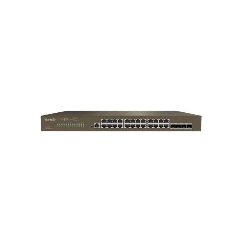 Teg5328F 24 Port 10-100-1000 Switch Hub 4 Port Sfp Yönetilebilir L2 Çelik Kasa Rack Mount ürün görseli 1