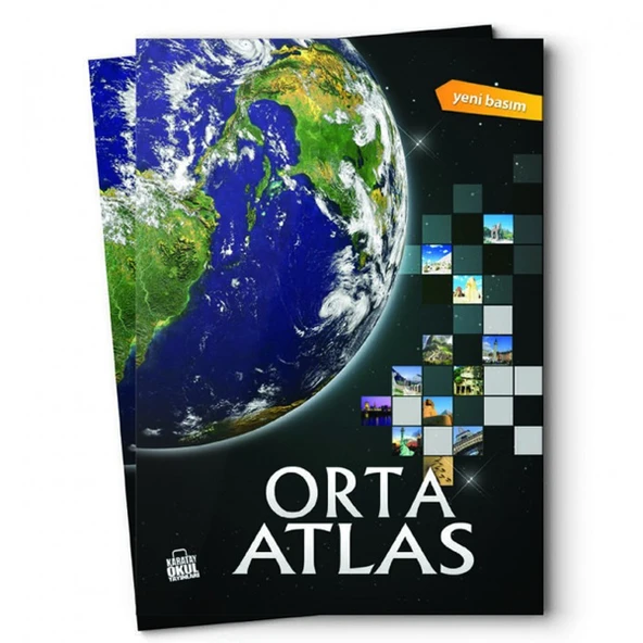 4E Atlas Orta Karatay Yayınevi 153-08-2776 ürün görseli 1