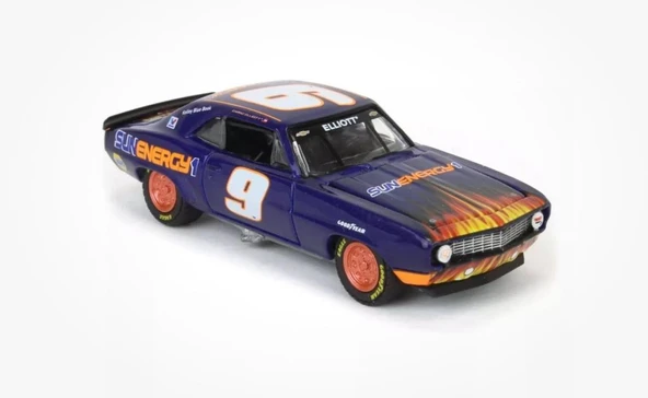 Greenlight 1969 Chevrolet Camaro 1/64 Model Araba - Resim 2