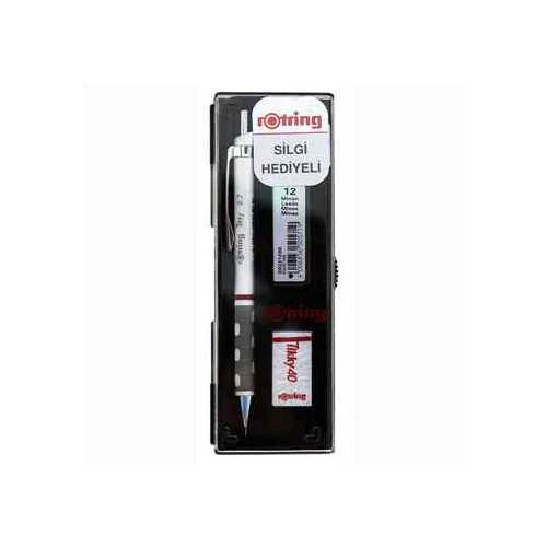 Rotring Okul Seti 0,7 Mm Beyaz Versatil Kalem+Min+Silgi Ro-Kk07-07B ürün görseli 1