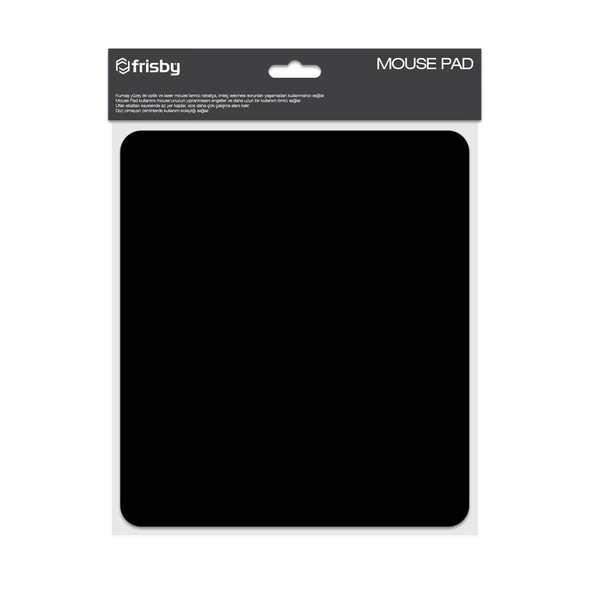 Fmp-760-S Mouse Pad Kumaş Siyah 220 X 250 X 5Mm ürün görseli 1