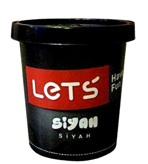 Lets Oyun Hamuru 150 Gr Siyah - 4 adet ürün görseli 1