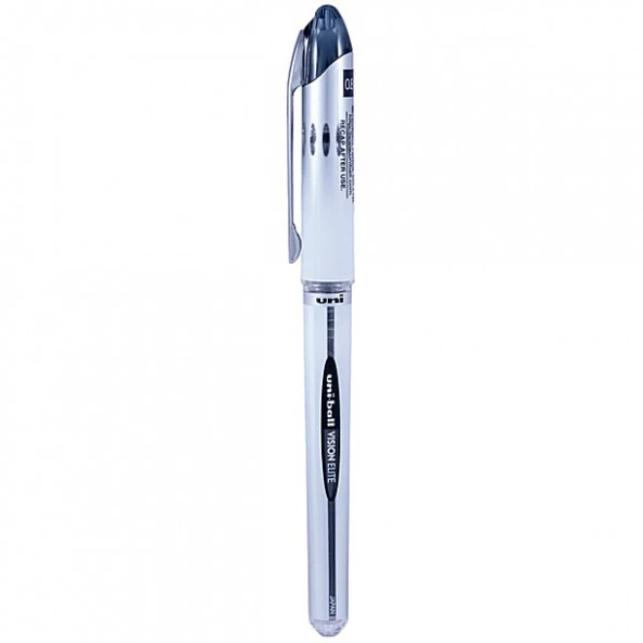 Uni-Ball Ub-200 Roller Kalem Vision Elite Bilye Uç 0.8 Mm Siyah (12 Li Kutu) ürün görseli 1