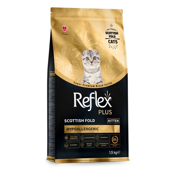 Reflex Plus Scottish Fold Yavru Kedi Maması 1,5 Kg ürün görseli 1
