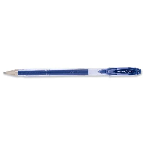Uni-Ball Um-100 Roller Kalem Signo Fine Jel Bilye Uç 0.7 Mm Mavi (12 Li Kutu) ürün görseli 1