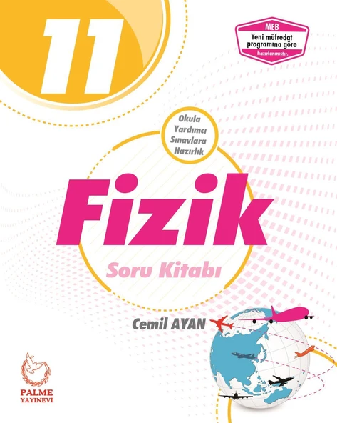 Palme Yayınevi Hazırlık 11. Sınıf Fizik Soru Kitabı ürün görseli 1