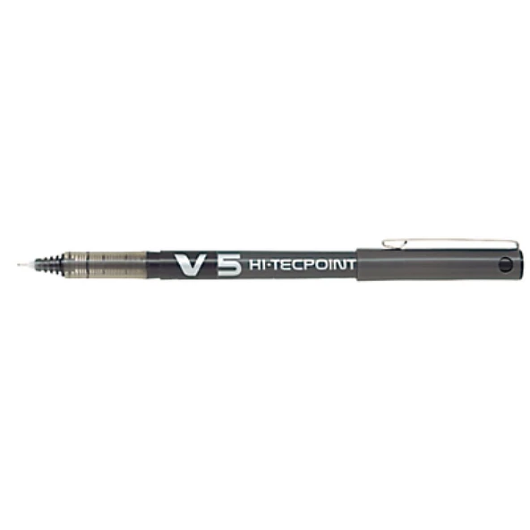 Pilot Roller Kalem Hi-Tecpoint İğne Uç 0.5 Mm Siyah Bx-V5-B-E (12 Li Kutu) ürün görseli 1