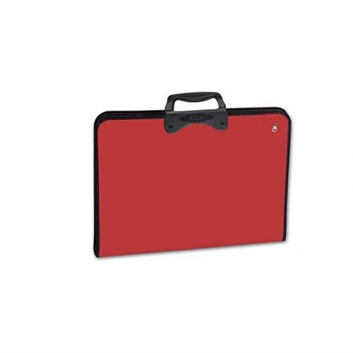 Abka Fermuarlı Resim-Proje Çantası 37X54 Cm Kırmızı Proart 3.01.26.007 ürün görseli 1