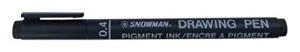 Snowman Ft-700D Teknik Çizim Kalemi Drawing Pen 0.4 Mm Siyah (12 Li Kutu) ürün görseli 1