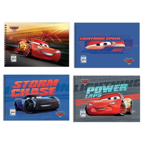 Keskin Color Resim Defteri Spiralli 15 Yaprak 17X25 Cm Cars 300115-33 (24 Lü Paket) ürün görseli 1