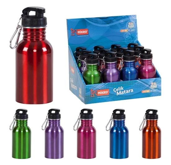 Mikro Matara Çelik 400 Ml 2837 Asorti ürün görseli 1