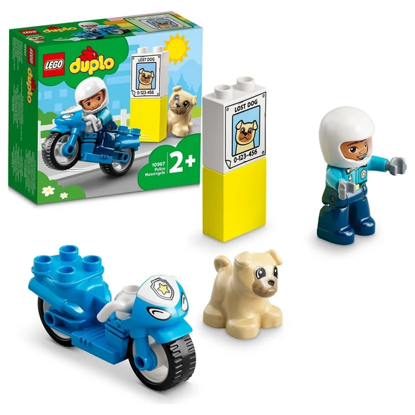 Lego Oyuncak Police Motorcycle Kurtarma Polis Motosikleti 5 Parça Lego 10967 ürün görseli 1