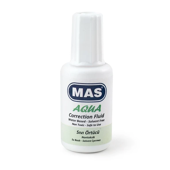 Mas M460 Sıvı Örtücü Su Bazlı 20 Ml (10 Lu Kutu) ürün görseli 1