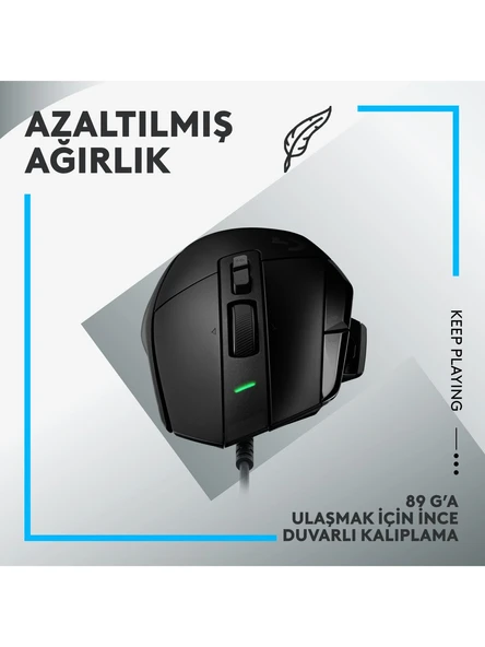 Logitech 910-006139 G502 X Lightspeed Hero Kablolu Gaming Mouse - Resim 6