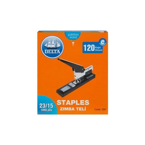 Delta 256 Zımba Teli 1000 Li 23/15 (10 Paket) ürün görseli 1