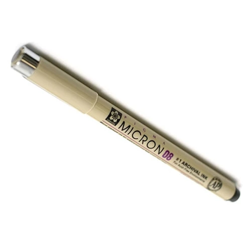 Sakura Bxsdk08-49 Pigma Micron 0.5 Mm Siyah 08 Çizim Kalemi (12 Li Kutu) ürün görseli 1