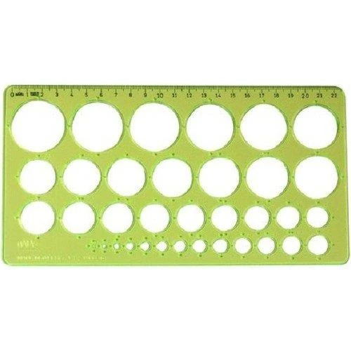 Hatas Eco Cetvelli Daire Şablonu 1-35 Mm 2271 ürün görseli 1