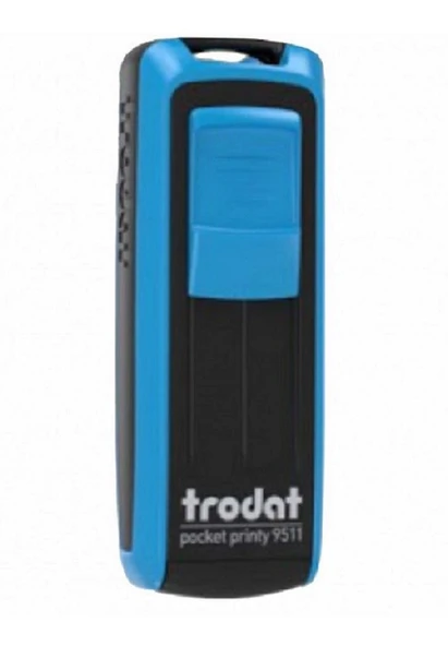 Trodat Cep Kaşe P4 38X14 Mm Mavi, Mavi Keçe 9511 195112020 ürün görseli 1